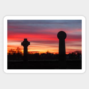 Sunset at Durham Cathedral Sticker